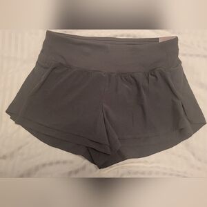 Women's Athletic Shorts - Carbon Gray